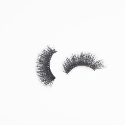 China The long natural manufacturers the direct sale of the natural look 3d Mink Eyelashes 20mm for sale