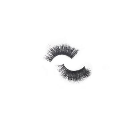 China Customized 25mm Fluffy Eyelash 3D Mink Dramatic False 25mm Fluffy Eyelash for sale