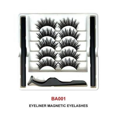 China Beautiful Natural Best Quality Eye Lash Magnetic Color Lashes Strands for sale