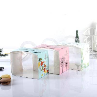 China Pink Custom Printing Other White Cardboard Wholesale Cake Box Pastepaper Packaging Paper Box High Quality Colorful Paper Box for sale