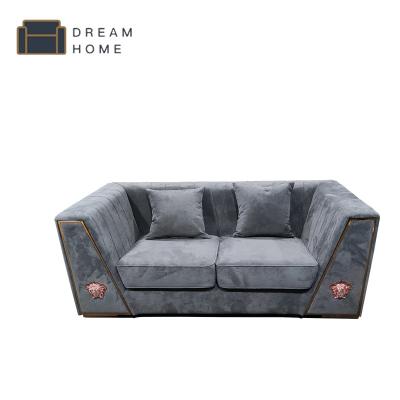 China Italian high-end luxury leather sofa old fashion luxury leather sofa old style double seat massage loveseat lounge design nordic leather sofa set for sale