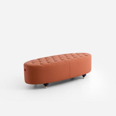 China Factory Style Wholesale Storage Nordic Foldable Velvet Bench Ottoman Directly For Living Room for sale