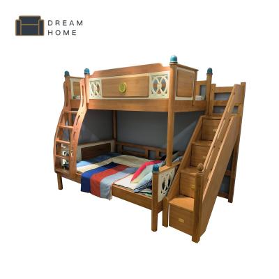 China 1.5m Modern Wooden Bedroom Set UK EUROPEAN Queen Size Kids Bed High End Design Foshan Wooden Furniture For Bedroom for sale