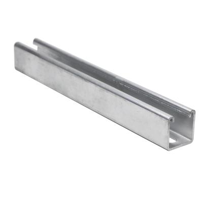 China In Building Construction Metal Frame - 41mm Channel Styles C Strut Channel For Electrical And Mechanical Mounting Systems for sale