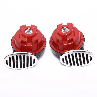 China Plastic/ABS Manufacture Customized 90MM Horn Motorcycle 110dB H: 510Hz L: 410Hz Car Snail Horn for sale