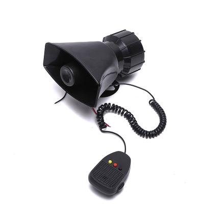 China ABS Manufacturers Supply Universal Multi Tone Horn Loud Speaker For Police Car Loudspeaker Horn Siren Cars for sale