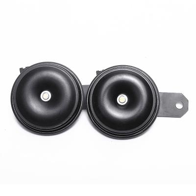 China Factory Wholesale Price 12v 24v Car Horn Waterproof 85mm High Quality Black Horn Discs for sale