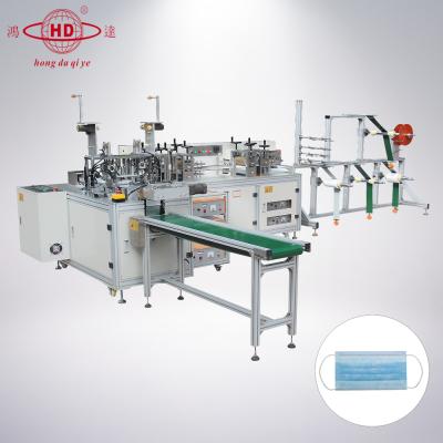 China Factory Automatic Ultrasonic Nonwoven Face Mask Making Machine , 1+1 Automatic Surgical Medical Mask Machine for sale