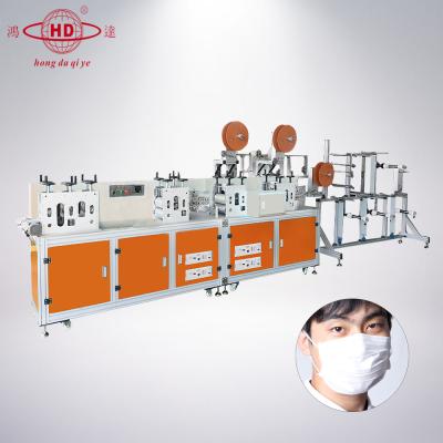 China Factory Automatic Ultrasonic Nonwoven Face Mask Making Machine , Automatic Surgical Medical Mask Machine for sale