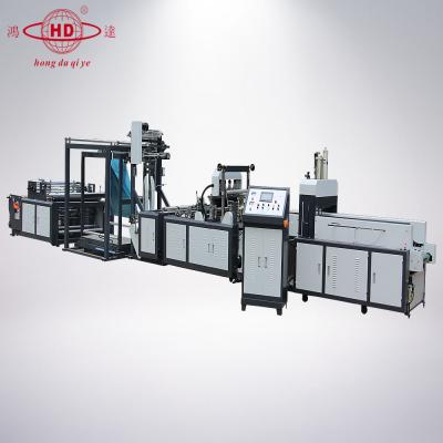 China Non Woven Bag Box Non Woven Bag Making Machine , Full Automatic Non Woven Fabric Box Bag Making Machine for sale