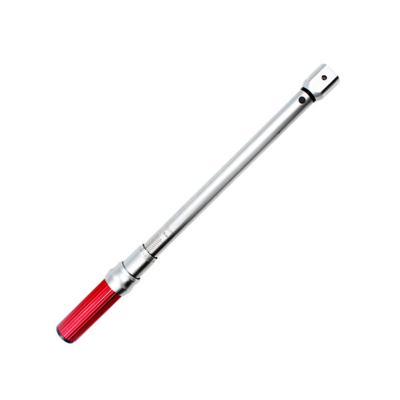 China Chrome Plated 20-210 Nanometer 1/2 Steel Torque Wrench Kit Preset Click Wheel Open End Replaceable Master Key Professional Car Tools for sale