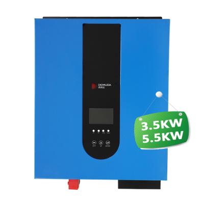 China Wholesale 3500W 5500W MPPT Solar Power System Pure Sine Wave Hybrid Off Grid Solar Inverter For Home And Commercial for sale