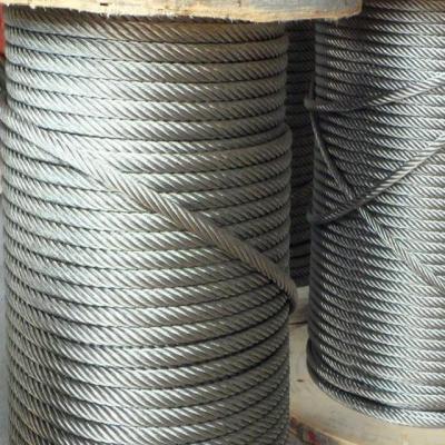 China Binding Wire 7*7 7*19 1*19 Galvanized Steel Wire Rope For Export for sale