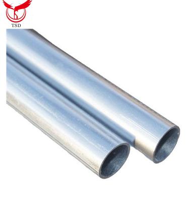 China Hot dipped structure pipe round pipe/gi steel pipe pre galvanized tube for sale