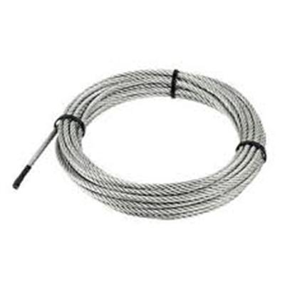 China Industry AISI304 1x7 2.0mm Stainless Steel Wire Rope for sale