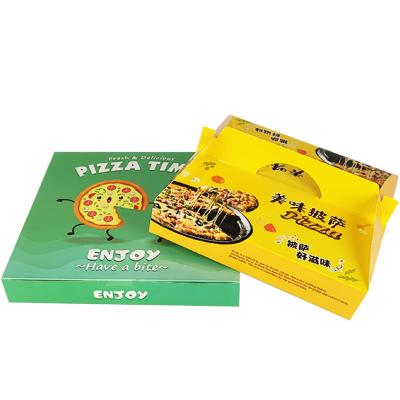 China Low price recyclable kraft paper strawberry packing box professional packing full color pizza packing box for sale