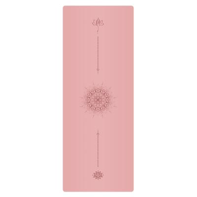 China Eco Friendly High Quality Cheap Cost Eco Friendly Anti Slip Custom Design Natural Rubber PU Yoga Mat for sale