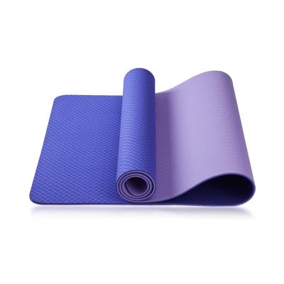 China Morden Factory Price Double Layer Private Label Band Yoga Mat For Fitness Exercise for sale