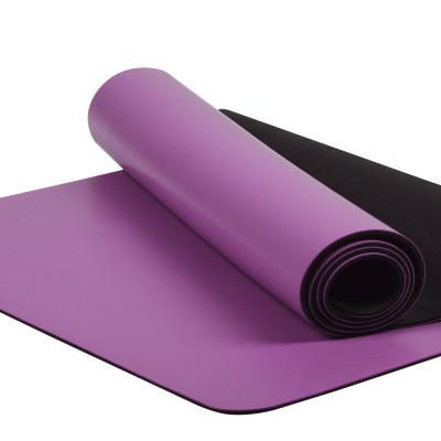 China Morden Fashionable Eco Friendly Non Slip PU+RUBBER Fitness Exercise Yoga Mats For Women And Men for sale