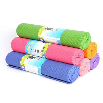 China Private Label Eco-friendly Non-slip Washable Self Washable PVC Yoga Tread Mat for sale