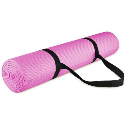 China Best Non Slip Non Slip Pink Sweaty Yoga Mat eko betty pvc extra thick yoga mat for sale