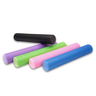 China Body Exercise 60cm EVA Yoga Roller Long Solid Foam Massage Rollers Exercise Accessories for sale