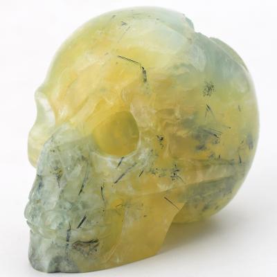 China Europe & Wholesale High Quality Natural Green America Prehnite Skull Crystals 3