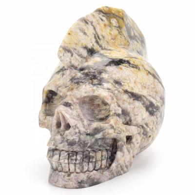 China Europe Manufacturers Head Wholesale High Quality Foreign Crystal Skull Healing Crafts for sale