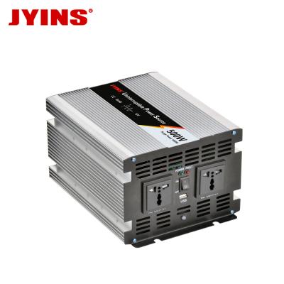 China Aluminum Alloy 12V 24V 48V AC 110v 220v 500W DC Modified Sine Wave Power Inverter With Charger for sale