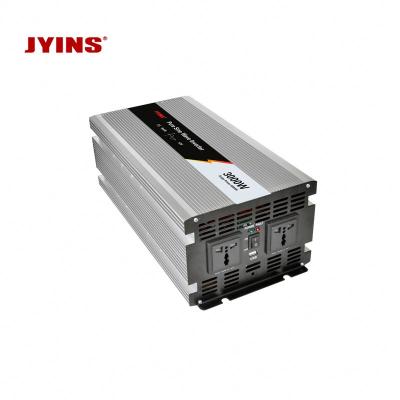 China Aluminum Alloy 12Vdc 24Vdc To 220Vac 230Vac 3000W Pure Sine Wave Power Inverter for sale