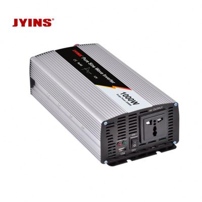 China Aluminum Alloy 1000W 12 24 48 Volt Pure Sine Wave Off Grid Power Inverter for sale