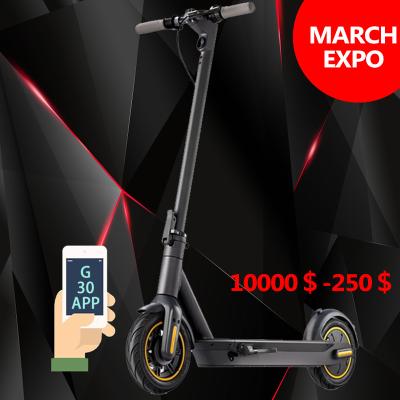 China Warehouse Stock G30 MAX Europe Warehouse Drop Shipping Cheap China Adult Two 2 Wheels Foldable Folding E Electric Scooter for sale