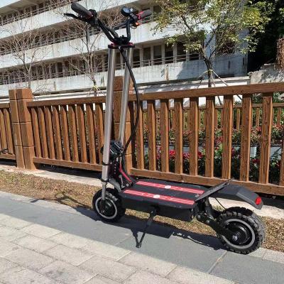 China fast strong 11inch vacuum tire 60V 2400w 5600w dual motor fat tyre off road electric scooter for sale