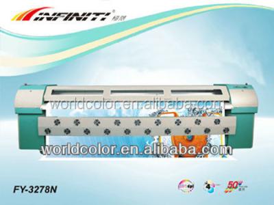 China Inkjet Digital Solvent Printer Challenger / Infiniti FY3278N Digital Banner Printer for sale