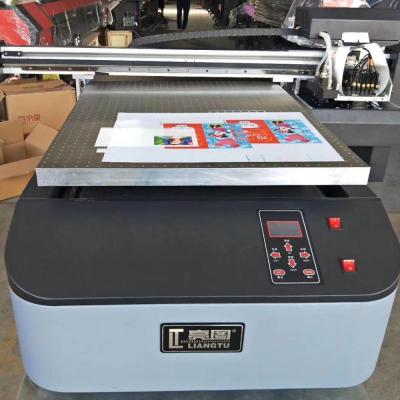 China Garment Shops 60*90cm UV Flatbed Printer With XP600/DX5/DX7/4720 Head for sale