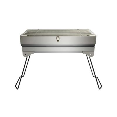 China Easily Assembled Japanese Outdoor Mini Stainless Steel Charcoal BBQ Smokeless Portable Grill for sale