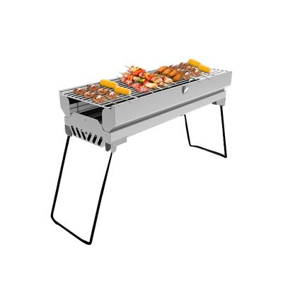 China Commercial Large Size Korean Easily Cleaned Table Top Charcoal Barbecue Portable Outdoor Grill for sale