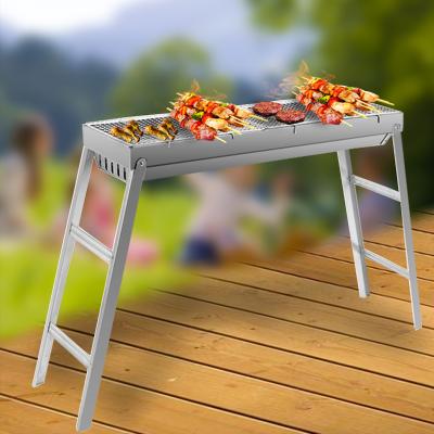 China OEM Portable Outdoor Charcoal Camping Fold Folding Big Size BBQ Grill for sale