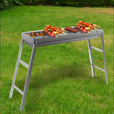 China OEM Outdoor Camping Barbecue Folding Portable BBQ Picnic Grills Fold for sale