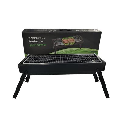 China Sale Adjustable Outdoor Portable Folding BBQ Charcoal Turkey Turkey Charcoal Grill for sale