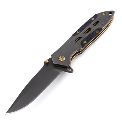 China Sharpness G10 Knives Folding Outdoor Tools Survival Army Hunting Camping Pocket Knife With Pocket Gold Clip Titanium Coating Blade for sale