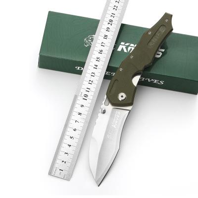 China Slide Amazon 4Cr13 Stainless Steel Hot Open Outdoor Camping Folding Pocket Knife With Handle G10 for sale