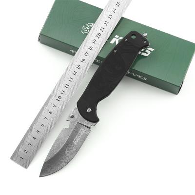 China Open Blade Survival Tactical Rescue Pocket Knife Crusher Multifunction Etching Camping Multi Folding Glass Knife Slide Group of Ten for sale