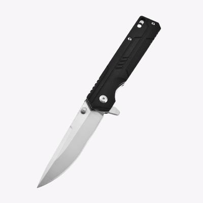 China Outdoor Folding Camping Defensive Tool The Group of Ten Sharpness Perfect Gift Pocket Knife Steel Handle d2 EDC for sale