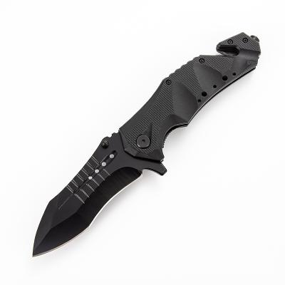 China Non-variable corrosion resistance coated aluminum handle cold steel 3cr13 folding knife kukri outdoor camping hunting survival knife for sale