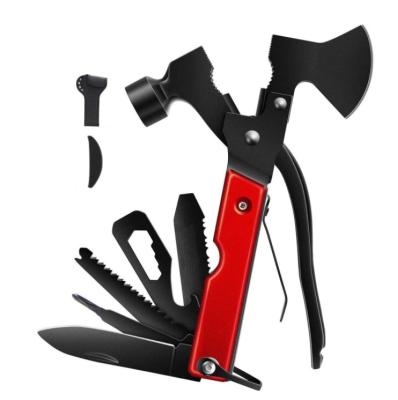 China Portable & 15-in-1 Durable Multi-Function Ax Pliers Hatchet Outdoor Camping Gear Survival Multitool for sale