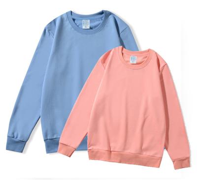 China Custom Wholesale Anti-Wrinkle Plus Oversize Cotton Sweatshirt 280gsm Running Sweaters For Heat Transfer Print for sale