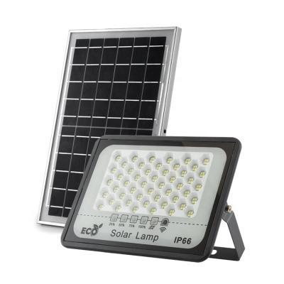 China BONGKIM Garden Outdoor Waterproof IP65 Garden Lighting Aluminum High Lumens 60W LED Solar Flood Lights for sale