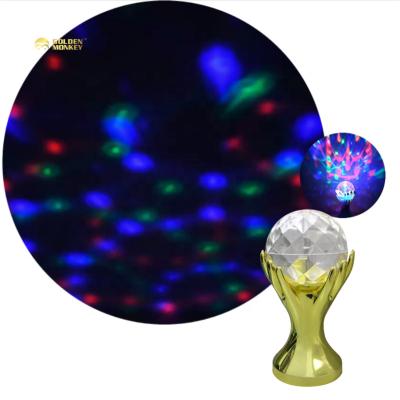 China Disco Light Party World Cup Stage Led Ball DJ Ktv Lighting Crystal Magic Club Rotating Laser Stage Bulb For Festival for sale