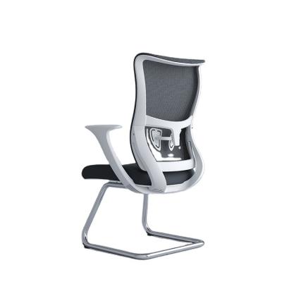 China Adjustable Cheap Task Chair Meeting Venue Chair Foshan White Visitor Chair (Height) for sale